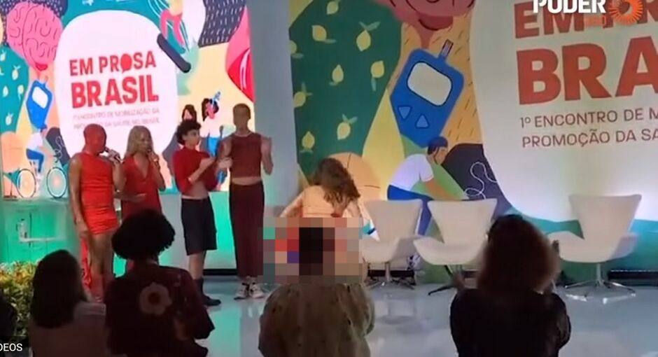 Dan A Sensual Ao Ritmo De Funk Causa Pol Mica Em Evento Do Minist Rio