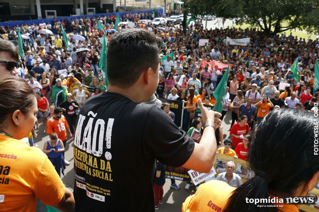 Servidores Realizam Protesto Nesta Quinta Feira Contra Reforma Da