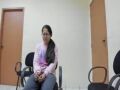 Lidiane Cec&iacute;lia Pereira, de 42 anos, foi presa suspeita de atear fogo no marido.
