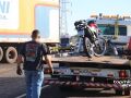 V&iacute;timas que estavam na motocicleta ficaram em estado grave ap&oacute;s colis&atilde;o .