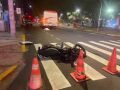 Luiz Geraldo da Silva Ribeiro estava na garupa da motocicleta.