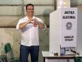 Candidato ao Governo de MS vai acompanhar o resultado ao lado da fam&iacute;lia.