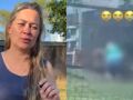 Mulher disse que agiu no desespero ao ver c&atilde;o atacando o outro .