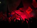 Manifesta&ccedil;&atilde;o realizada no final da tarde desta ter&ccedil;a-feira.