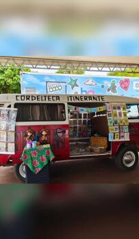 Kombi da poesia leva cultura nordestina à periferia de Dourados