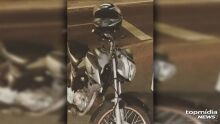 Jovem promete não sossegar até recuperar moto furtada na Vila Olinda: 'é de trabalho'