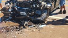 Motorista morre e um fica gravemente ferido em batida frontal na BR-262, em Três Lagoas