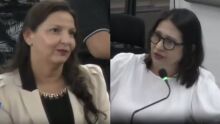 Carlão e Luiza Ribeiro abraçam vereadora alvo de machismo de chefe da Câmara de Cassilândia