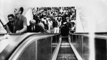 Primeira escada rolante de Campo Grande foi marco para cidade na década de 70