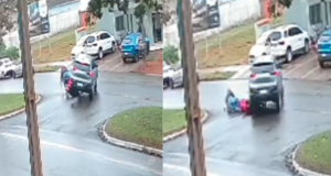 V&iacute;tima s&oacute; foi retirada ap&oacute;s a chegada do Corpo de Bombeiros