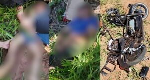 Crian&ccedil;a foi socorrida ferida no meio do mato na beira da BR-163