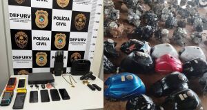 Passagem era escondida por um freezer e dava acesso &agrave; sala onde os desmanches aconteciam