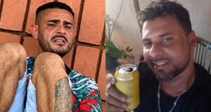 Alessando Augusto &agrave; esquerda e Ant&ocirc;nio J&uacute;nior acusado do crima ao lado direito da foto
