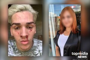 Vídeo: depois de acusações no Facebook, mulher invade salão e soca cabeleireiro no Jd das Meninas