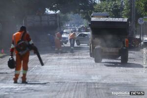 Engenheiros desmistificam projeto de ‘asfalto americano’ para ruas de Campo Grande