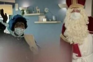 Papai Noel infectado com Covid-19 visita lar de idosos e causa morte de pelos menos 18 moradores