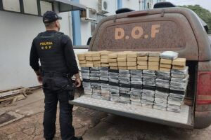 Cocaína avaliada em mais de R$ 3 milhões é apreendida durante Operação Hórus