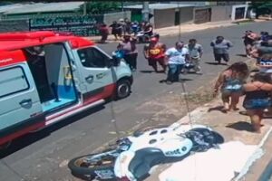 Vídeo: morte de jovem em batida de moto gera forte comoção entre amigos no Estrela do Sul