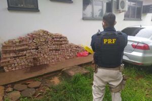 Três são presos e 2,5 toneladas de maconha apreendidas em Ponta Porã