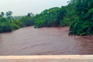 Rio Miranda é um dos rios que estão em alerta