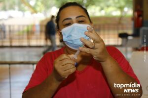 Quase 50% do público prioritário foi vacinado em Mato Grosso do Sul