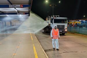 Terminal General Osório foi um dos que receberam a limpeza