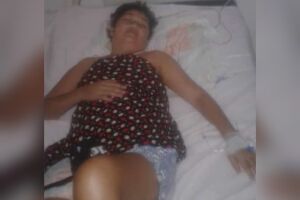 Ilda está internada em um hospital no Paraguai