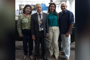 Rosângela, Valdenir e o pai