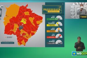 Após duas semanas no extremo, Campo Grande regride para grau alto no Prosseguir