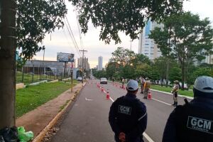 Guarda Civil nas ruas de Campo Grande hoje