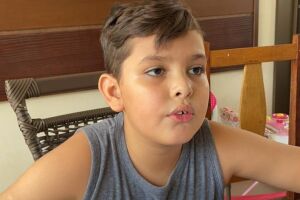 João Miguel tem leucemia e família pede doações de sangue no Hemosul