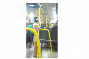 Mulher se recusou a colocar máscara em ônibus coletivo de Campo Grande