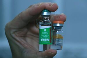 O 12º lote é composto por 24.600 doses da vacina Coronavac e 29.000 doses da vacina AstraZeneca