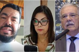 Deputados Loester Trutis, Bia Cavassa e Luiz Ovando