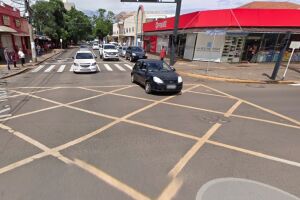 Acidente aconteceu entre a Avenida Afonso Pena e a rua Rui Barbosa