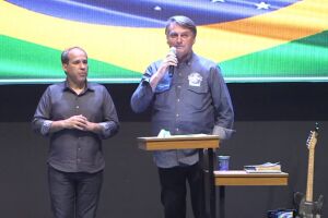 Bolsonaro falou a evangélicos