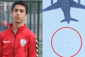 Pessoa que caiu do avião no Afeganistão era jogador de futebol