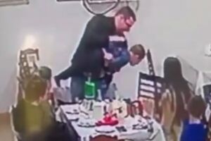 Vídeo: policiais do DOF salvam criança engasgada em restaurante de Tacuru