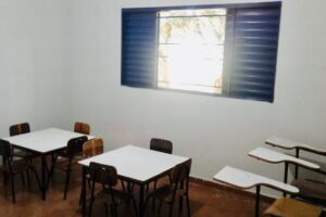 Escola da zona rural de Bandeirantes-MS