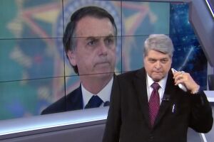 Datena critica Bolsonaro em programa de rádio e TV