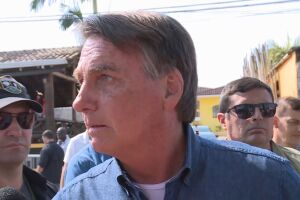 Jair Bolsonaro sem máscara na época da pandemia