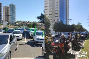 Motociata e carreata acontece em Campo Grande