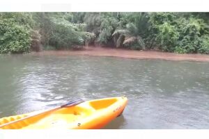 Lama ameaça tomar conta do rio Formoso em Bonito