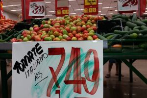 Preço do tomate assustou clientes