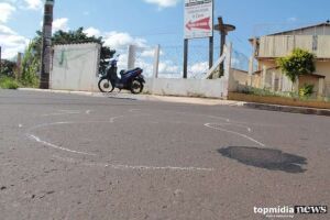 Mulher sofre acidente e tem moto furtada na Vila Bandeirante