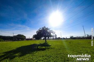 Domingo terá tempo firme e calorzão em MS