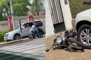 Briga terminou em atropelamento grave