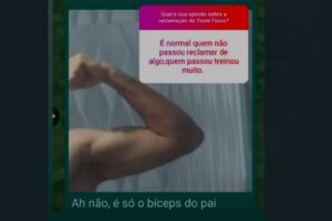 Candidata reclama de críticas ao questionar PAF