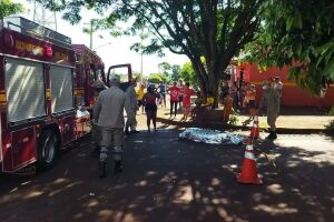 Motorista de caminhão disse que não percebeu que atropelou e matou jovem em Dourados