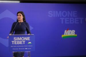 Senadora Simone Tebet não pontuou na pesquisa Ideia